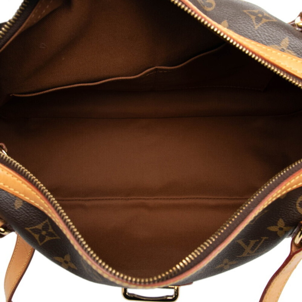 Louis Vuitton Tote Monogram Shoulder Brown Bag Stresa Leather - Picture 5 of 7